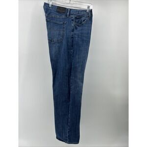 Lucky Brand 181 Jeans Men's 38/32 Blue Relaxed Straight Outdoors Workwear Casual